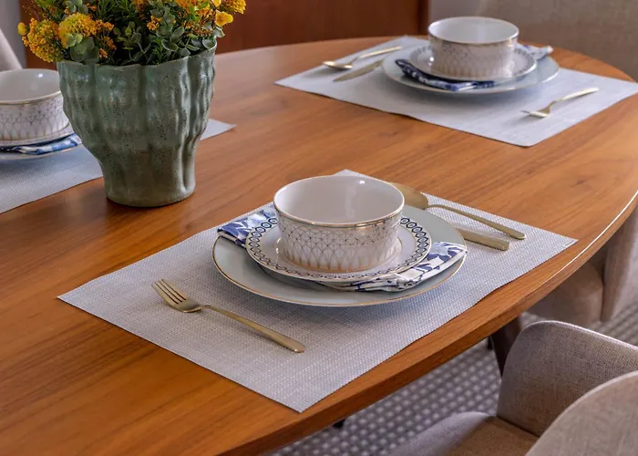 New Luxury Apartment, Sea View With Pool & Gym ナザレ