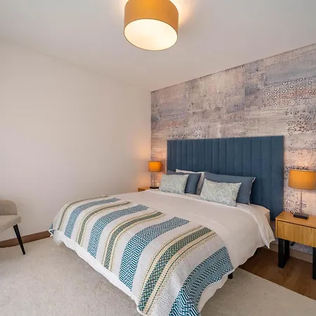 New Luxury Apartment, Sea View With Pool & Gym Apartmán Nazaré